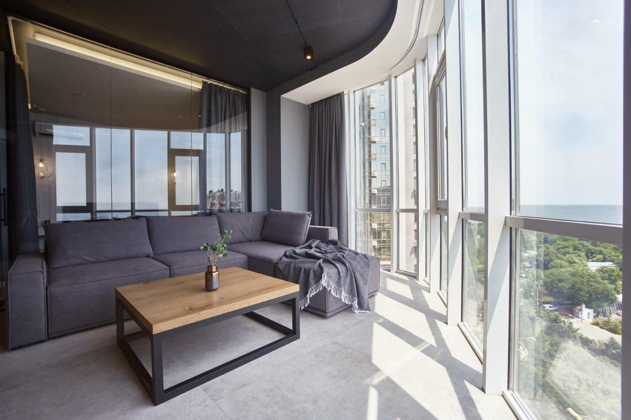 Gagarin Plaza Luxury Sea View Apartments Odessa Buitenkant foto