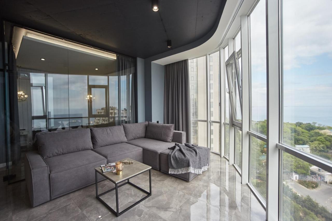 Gagarin Plaza Luxury Sea View Apartments Odessa Buitenkant foto